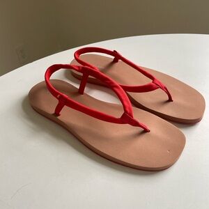 EVERLANE ReNew Red Sandals